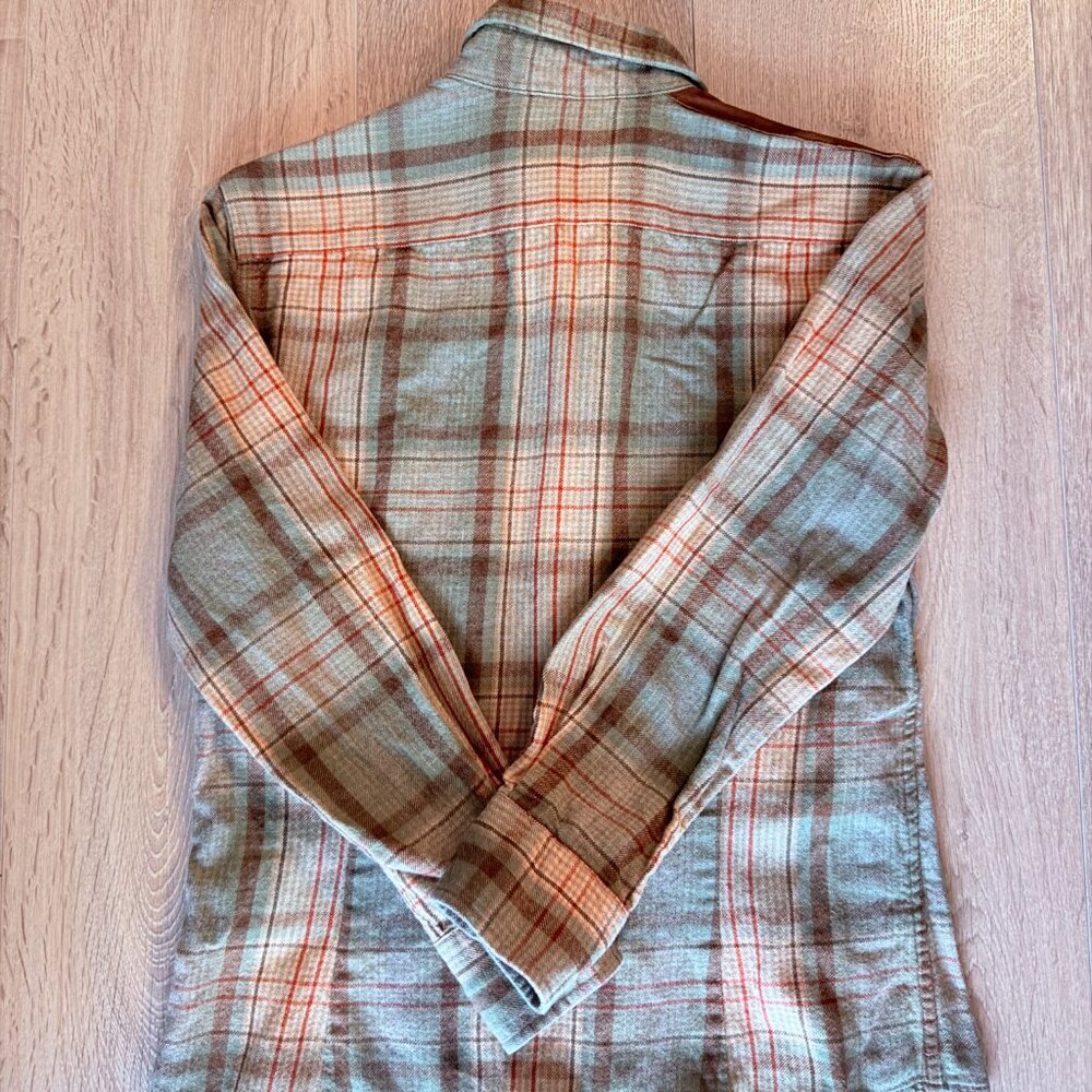 Women's Vintage Ralph Lauren Plaid Long Sleeve Hunting Shirt - Size 6 (small) - Picture 5 of 12